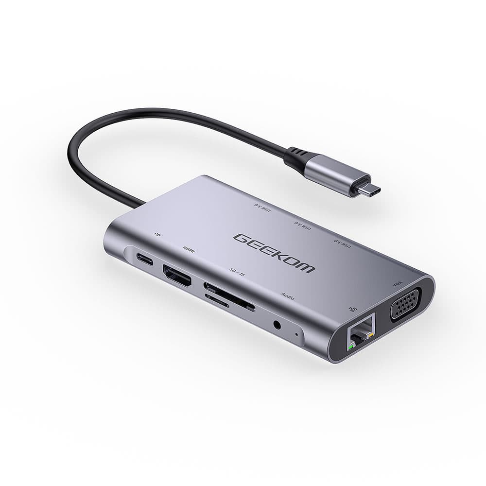GEEKOM 10-in-1 USB C Hub