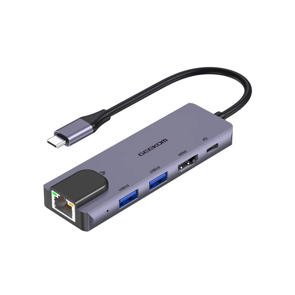 GEEKOM 5-in-1 USB-C Hub