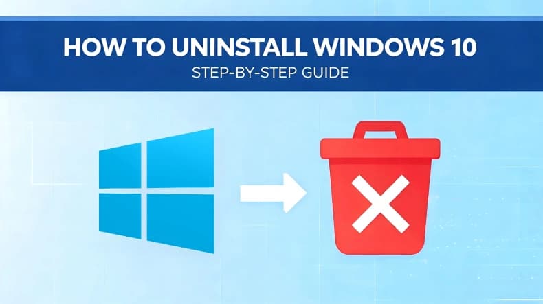 how to uninstall windows 10