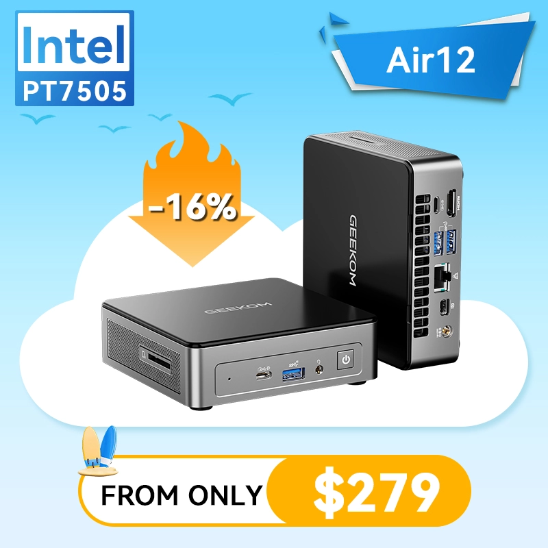 Air12 now only 279 GEEKOM Summer Sale 2026