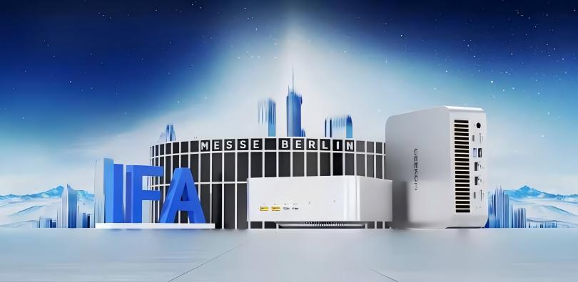 geekom a9 mega mini pc at ifa 2025