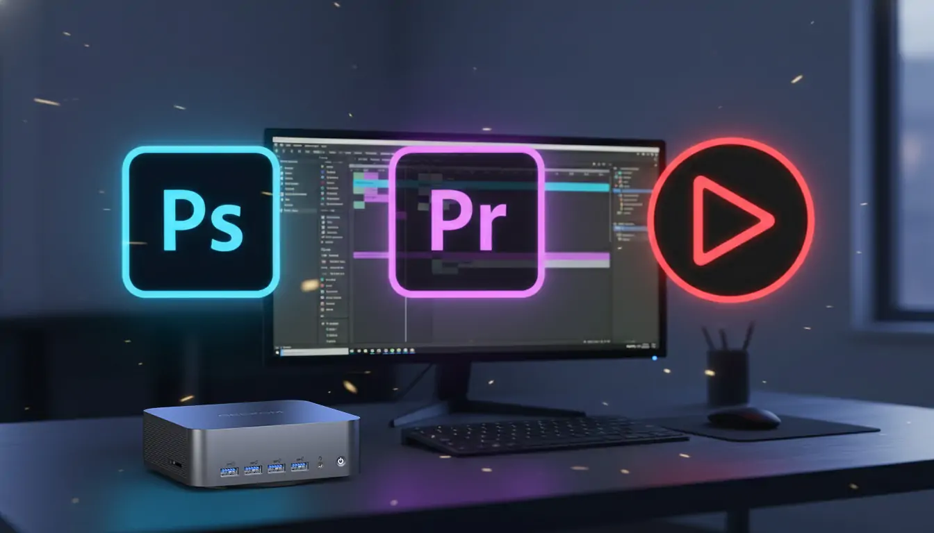 the best mini pcs for Photoshop, Adobe Premiere and DaVinci