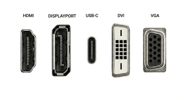 ports available on your computer